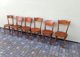 Ohýbané bukové židle THONET po renovaci - 5