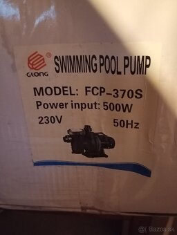 Tepelné čerpadlo Azuro 8.5KW, Filtrácia Azuro 7, Bazén - 5