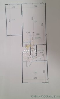 NA PREDAJ: 3izbový byt čiastočná rekonštrukcia 55m2 - Galant - 5