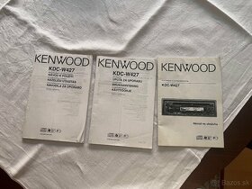 Predám autorádio Kenwood - 5