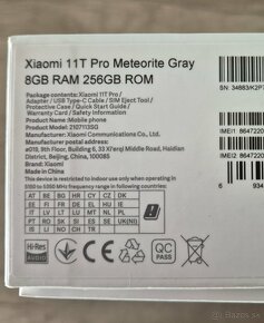 XIAOMI 11T Pro 8GB RAM / 256GB ROM Meteorite Gray - 5