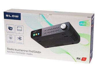 Rádio kuchynské BLOW RK1 čierne - 5