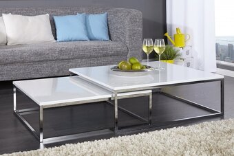 Pozor čitaj - Konferenčný stolík New Elements 2 ks a 2 farby - 5