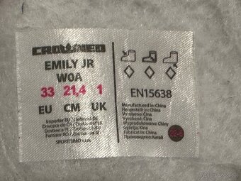 Dievčenské korčule na ľad č. 33 EU - 5