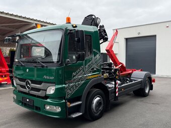 MERCEDES-BENZ ATEGO 1218 HÁKOVÝ NOSIČ 100 HYDRAULICKÁ RUKA - 5