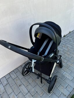 Cybex, čierna 3-kombinácia - 5
