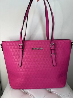 Michael Kors kabelka ruzova - 5