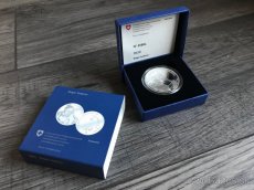 Roger Federer - strieborna minca - folder a proof - 5