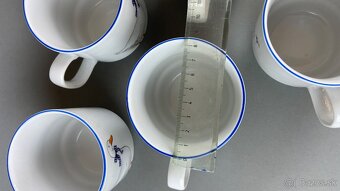 Hrnčeky husi 6ks s modrou linkou, Moritz Zdekauer - 5