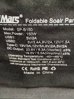 Predám skladací solárny panel - 5