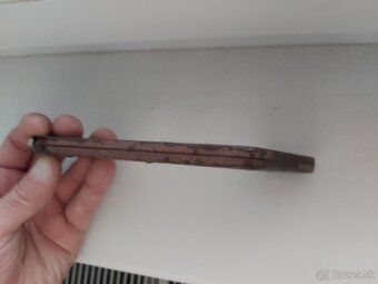 Stará kovová hračka Pištoľka - 5