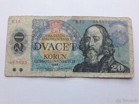 Československé bankovky - používané - 5
