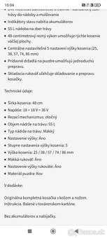 AKU Dewalt kosačka - 5