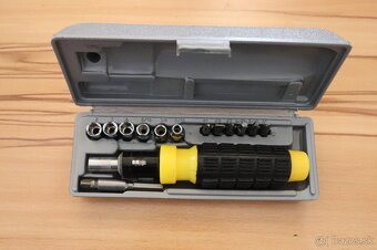 Náradie minišrubovák s bity a ráčna - 5