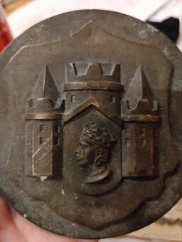 Starý bronzový odliatok (1900–1950) - 5