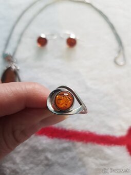 Strieborna jantarova suprava - 5