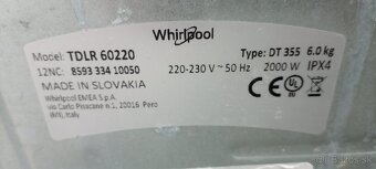 Pračka Whirlpool - 5