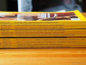 National Geographic CZ, 10 čísel z rokov 2019, 2021, 2023 - 5