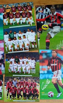 Unikátna zbierka futbal.plagátov a fotiek AC Milan - 5