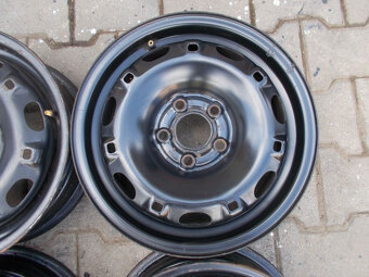Plechové disky VW Škoda 5x100 R14 4ks - 5