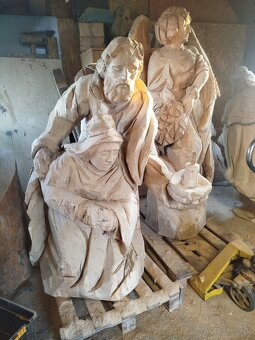 veľký drevený Betlehem - 5