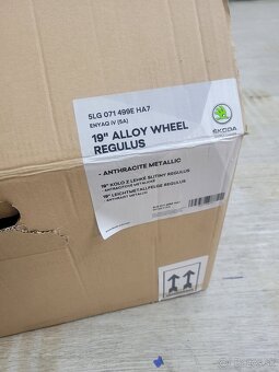 Predam orig. hlinikové disky Škoda Regulus R19 Eniaq Elroq - 5