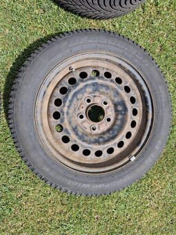 Zimné pneumatiky 205/55 R16 91H na oceľových diskoch + TPMS - 5