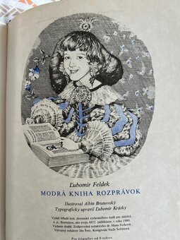 Modrá kniha rozprávok - Ľubomír Feldek, Albín Brunovský - 5