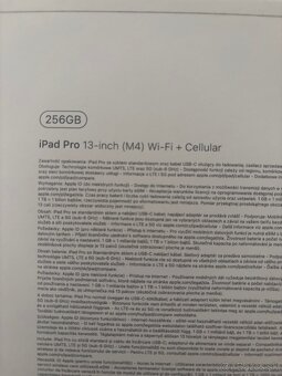 iPad pro 13 inCh 256 gb wifi + cellular PLUS prislusentvo - 5