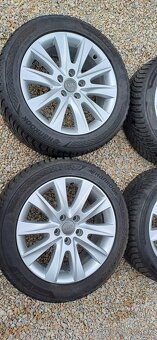 Elektrony 5x112 r17 + zimné pneu 215/55 - 5