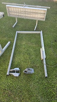 Výškovo nastaviteľný ESD pracovný stôl s rampou - 5