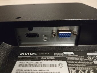 22" Philips monitor 223v5l - 5