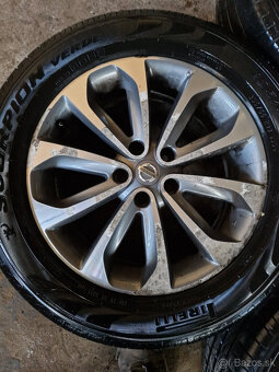 Predám elektrony, kolesa Nissan quaskai 235/55 R18 aj R17 - 5
