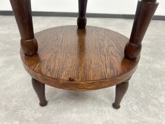 Art deco šachový stolík - 5