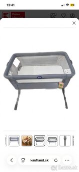 Postieľka Chicco Next To Me2 Essential - 5