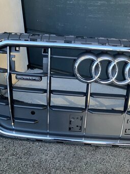 maska mrizka Grill Audi Q8 S-Line chrom - 5