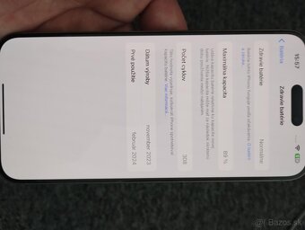iPhone 15 PRO MAX 256GB prírodný titán - 12 mes. záruka - 5
