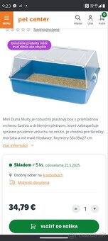 Klietka ferplast 55x39x37 cm hlodavce - 5