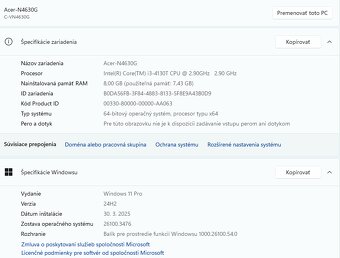 Mini PC Acer Veriton N4630G 8GB RAM 240 GB SSD i3 4130T - 5