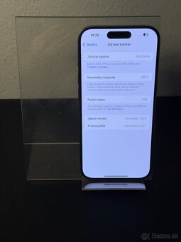 Predám Apple iPhone 15 PRO 256GB Natural Titanium - 5