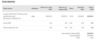 Predám Castelli ALPHA RoS 2 - Pánska cyklo bunda, veľkosť M - 5