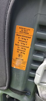 BRITAX RÖMER Evolva 1-2-3 SL SICT – ako nová - 5