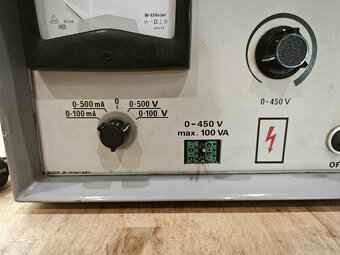 Laboratórny zdroj napájania do 450 V DC - 5