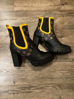 Nové členkove čižmy zn. Guess 39/nove - 5