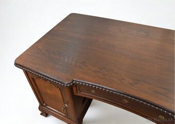 Psací stůl- starožitný nábytok - 5