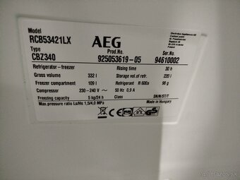 Chladnička AEG na predaj - 5