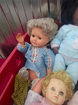 Predám štyri staré bábiky spolu 15€ - 5