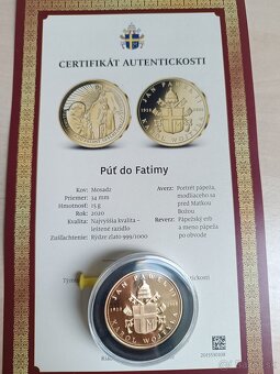 Ján Pavol II. 5ks medaili - 5