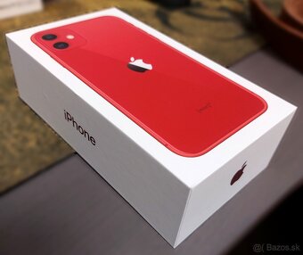 Apple iPhone 11, 64GB, RED, batéria 84% - 5