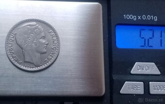 Vzácny 10 franc. - 5